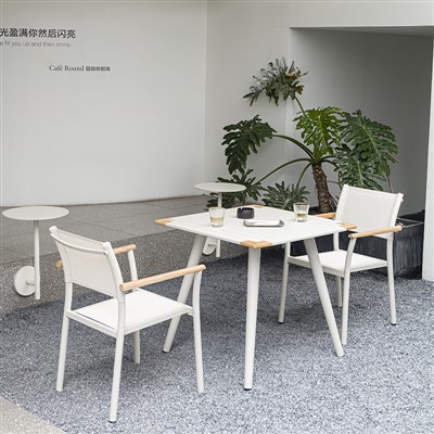 Muebles de exterior de textileno